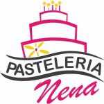 Logotipo de Pastelería Nena con un diseño elegante y colores vibrantes, destacando su especialidad en repostería.